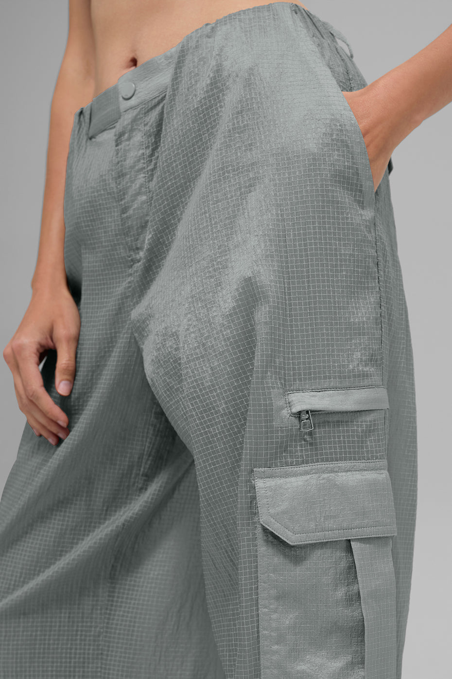 Sheer Game Time Wide Leg Jogger