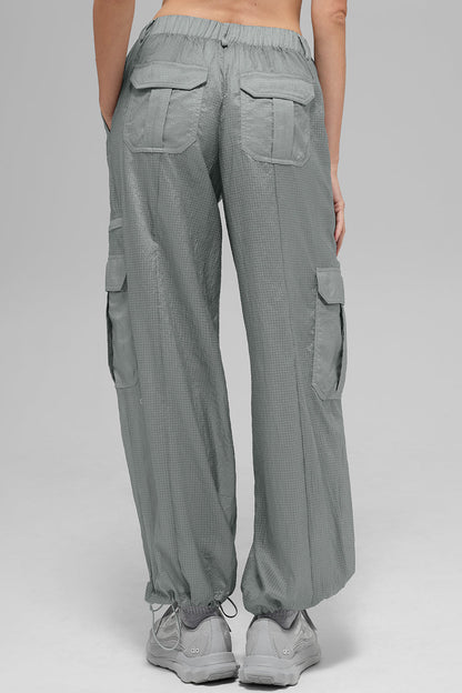 Sheer Game Time Wide Leg Jogger