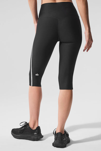 Airlift High-Waist Super Sleek Contrast Capri