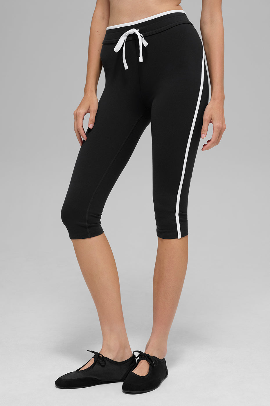 Airbrush High-Waist Race Pace Capri