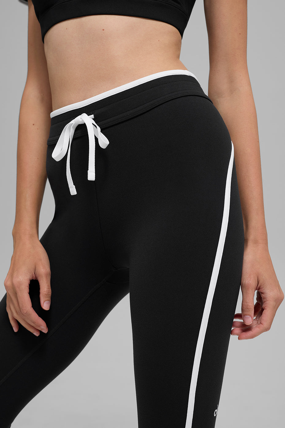 Airbrush High-Waist Race Pace Capri