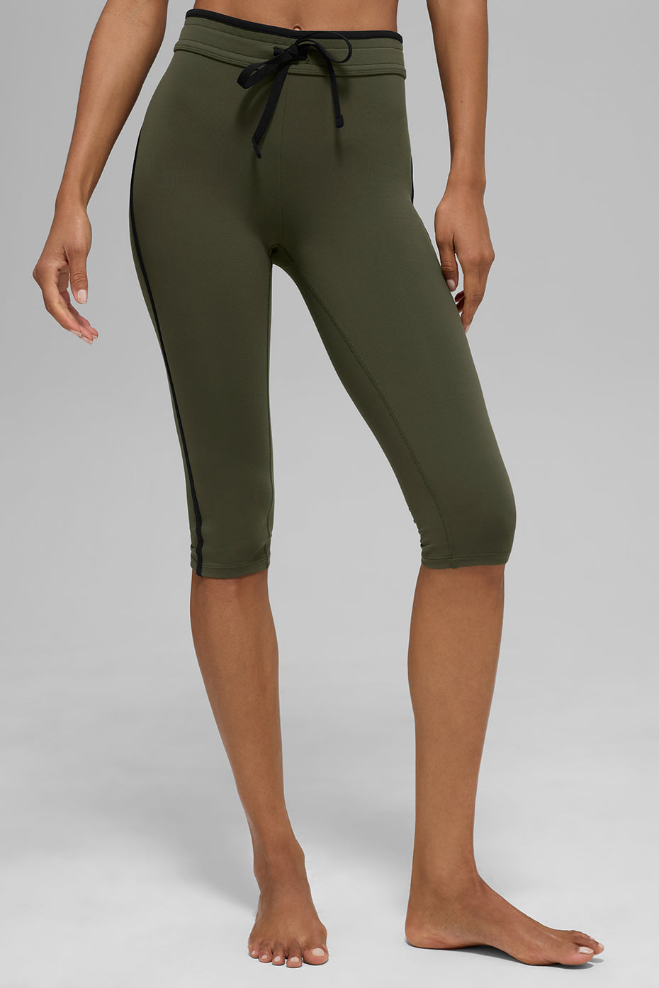 Airbrush High-Waist Race Pace Capri
