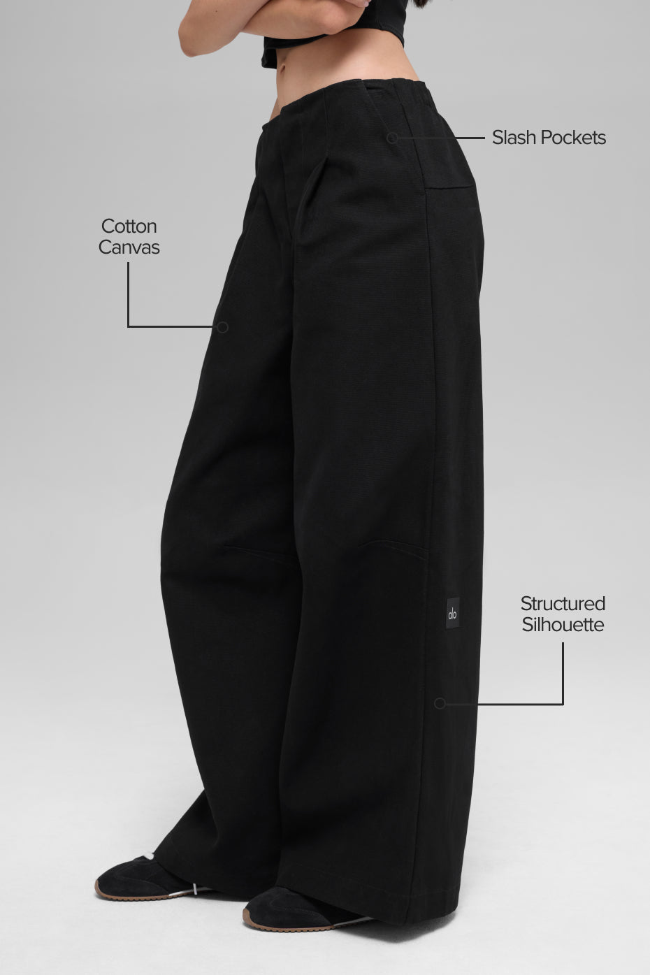 High-Waist Main Character Wide Leg Trouser