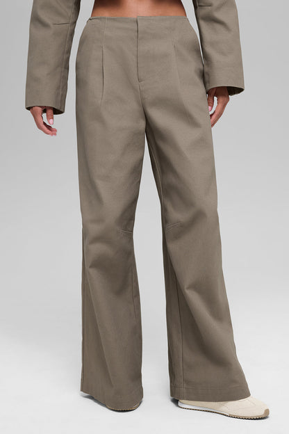 High-Waist Main Character Wide Leg Trouser