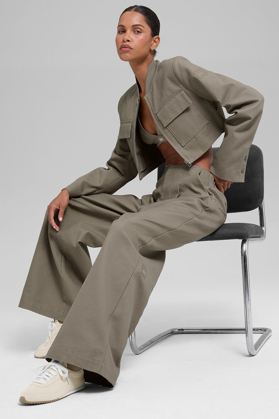 High-Waist Main Character Wide Leg Trouser