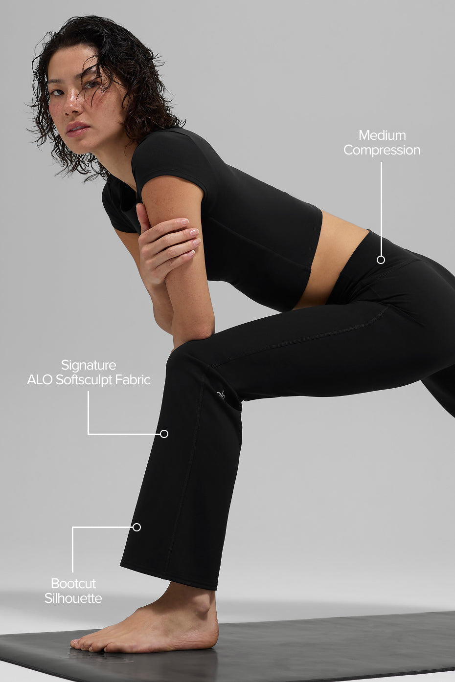 ALO Softsculpt High-Waist 7/8 Bootcut Legging