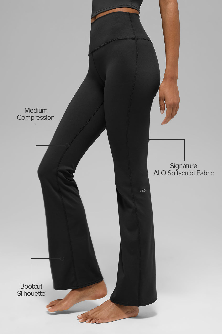 ALO Softsculpt High-Waist Bootcut Legging