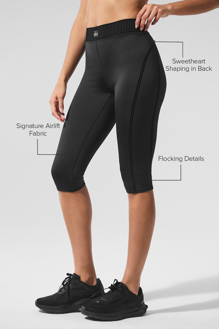 Airlift High-Waist Line Up Capri