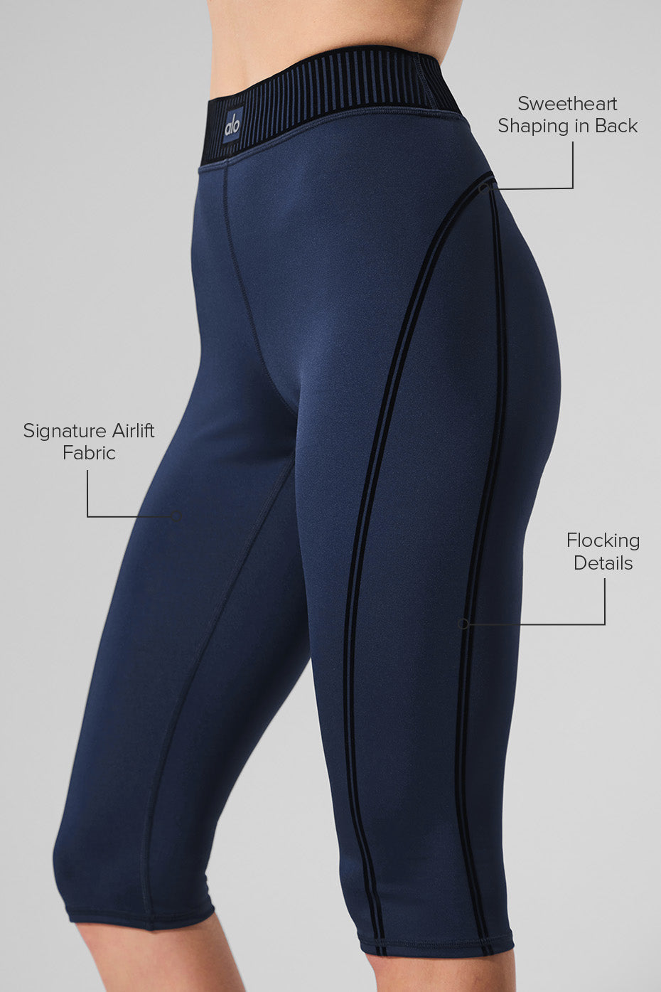 Airlift High-Waist Line Up Capri