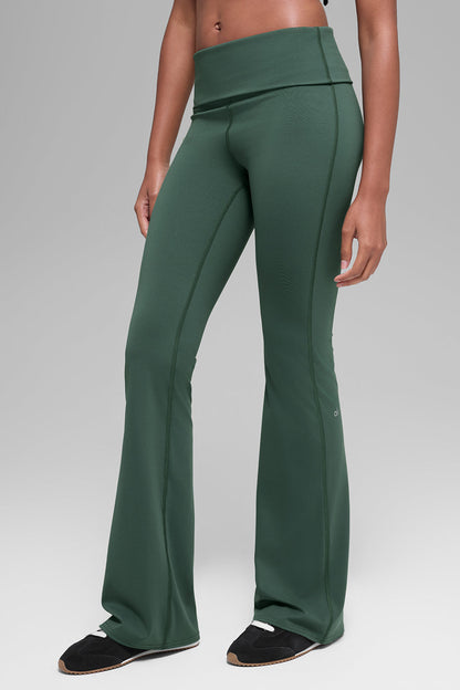 ALO Softsculpt Foldover Flare Legging