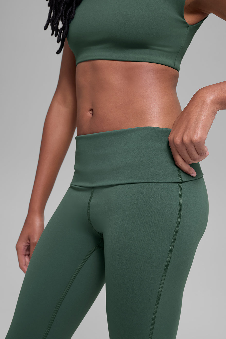 ALO Softsculpt Foldover Flare Legging