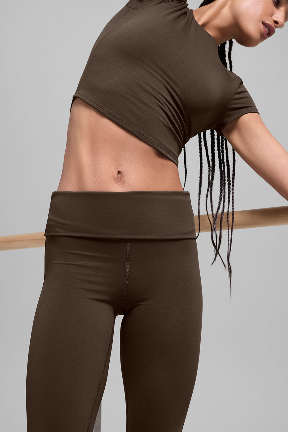 ALO Softsculpt 7/8 Foldover Flare Legging