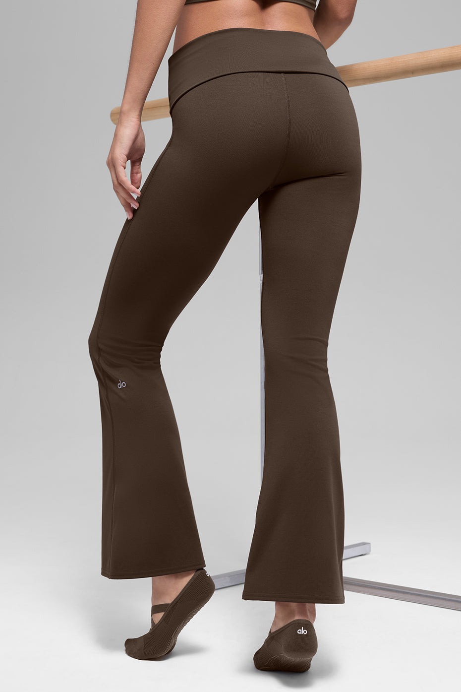 ALO Softsculpt 7/8 Foldover Flare Legging