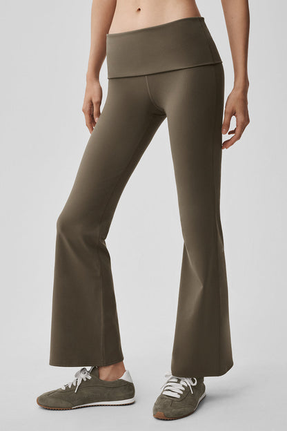 ALO Softsculpt 7/8 Foldover Flare Legging