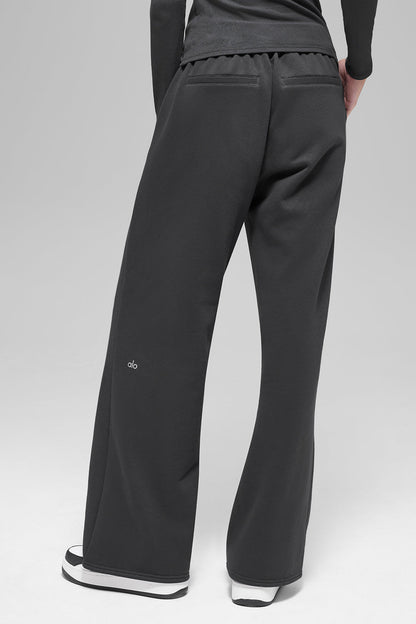 High-Waist Sweatpant Trouser