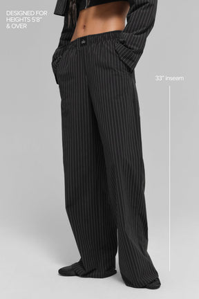 Pinstripe Daylight Boxer Pant (Long)