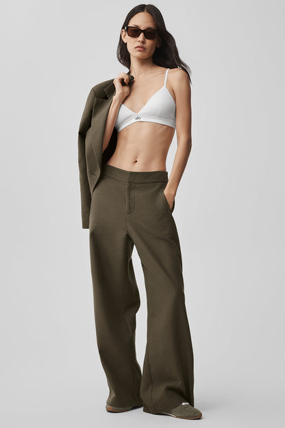 Mid-Rise Cosmopolitan Snap Pant