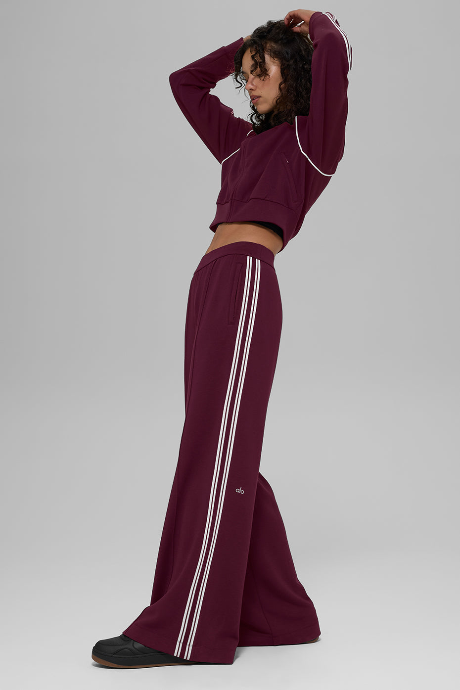 Track Star Wide Leg Pant (Long)