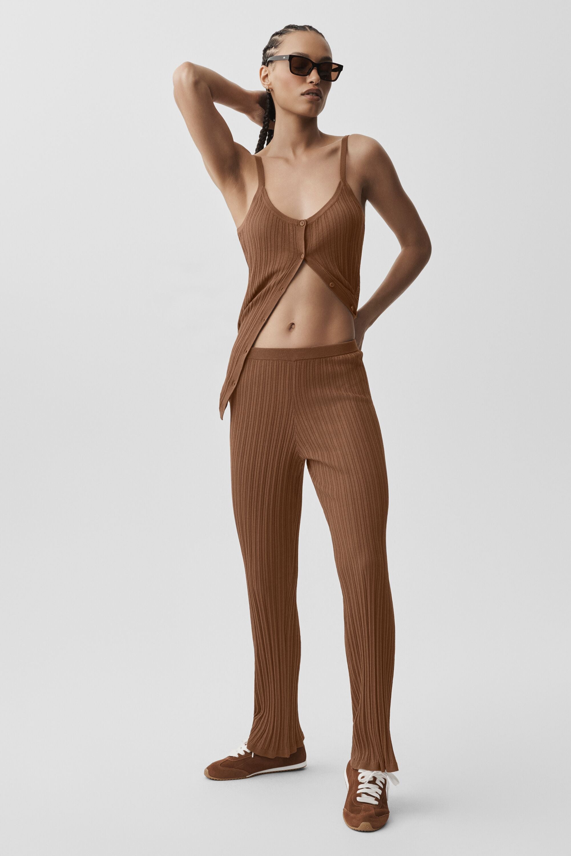 Sweater High-Waist Sunlit Straight Leg Pant