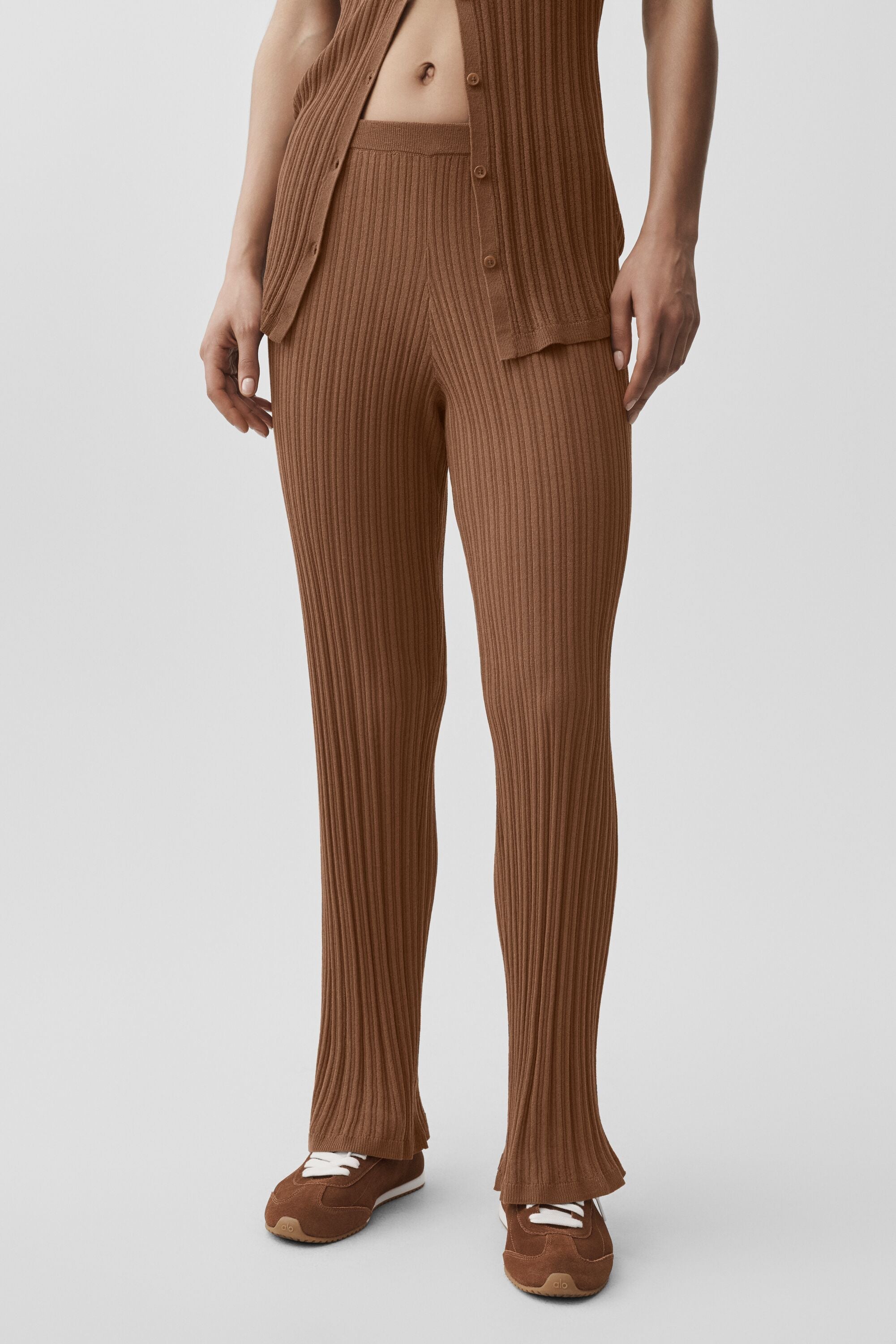 Sweater High-Waist Sunlit Straight Leg Pant