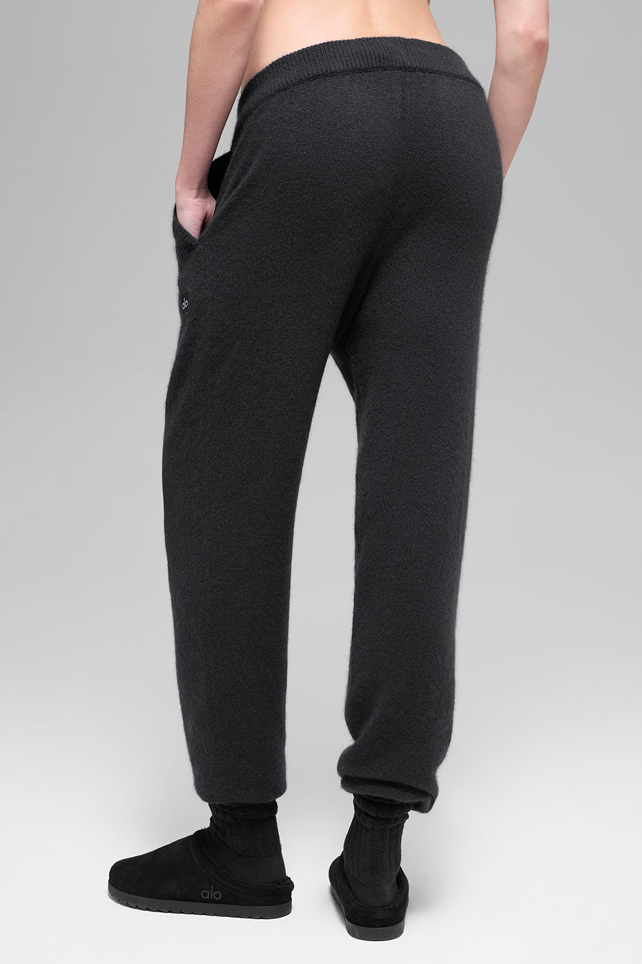 Wool Cashmere High-Waist New Class Jogger