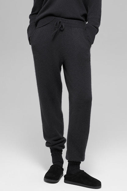Wool Cashmere High-Waist New Class Jogger