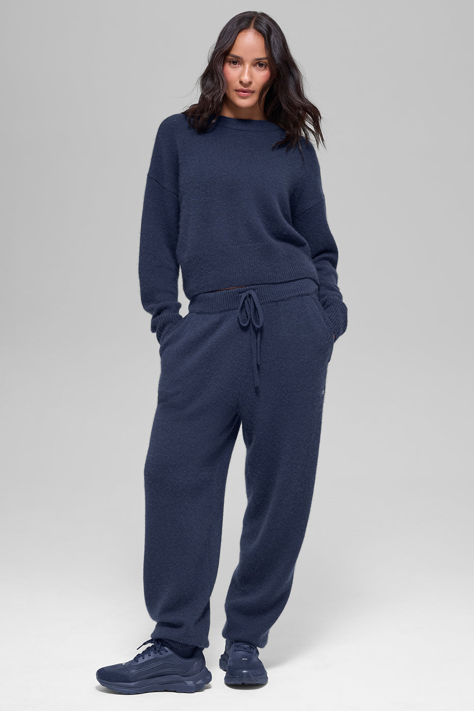 Wool Cashmere High-Waist New Class Jogger