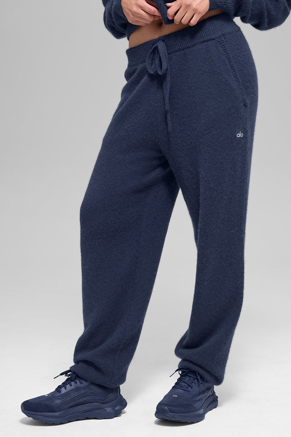Wool Cashmere High-Waist New Class Jogger