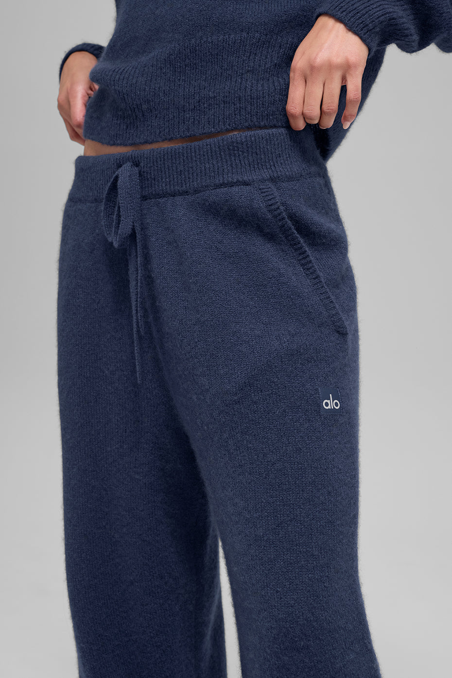 Wool Cashmere High-Waist New Class Jogger