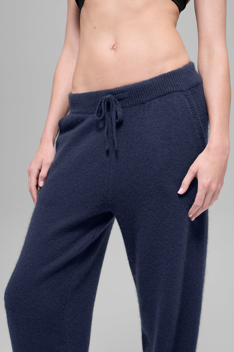 Wool Cashmere High-Waist New Class Jogger