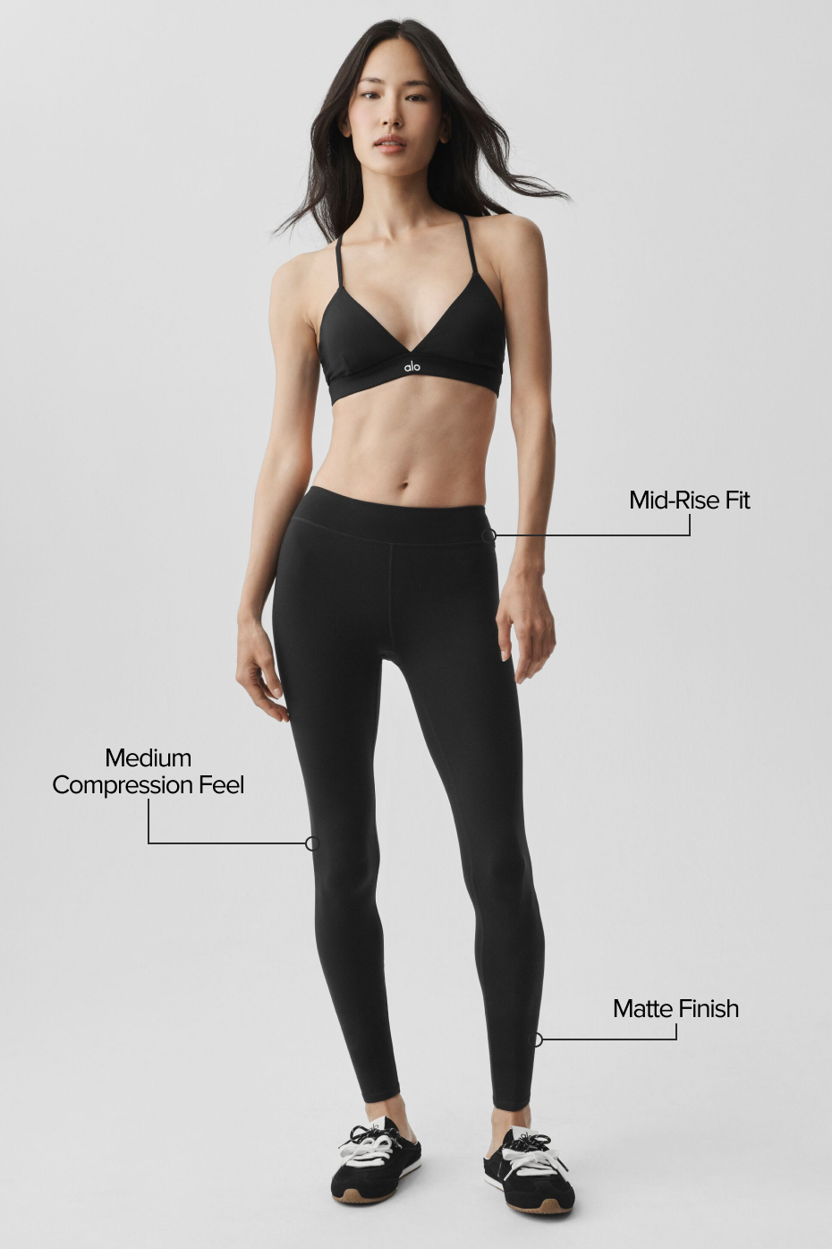 Airbrush Mid-Rise 7/8 Legging