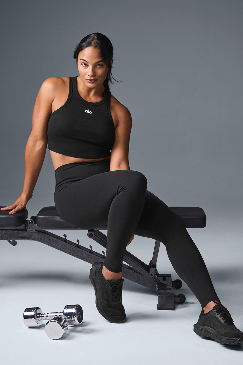 High-Waist Airbrush Legging