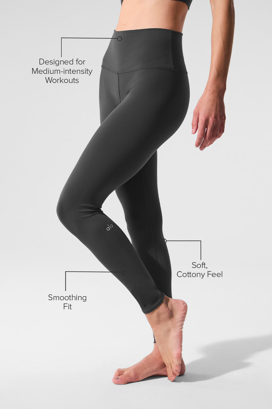 High-Waist Airbrush Legging