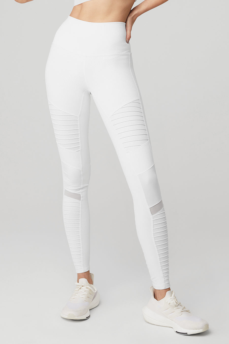High-Waist Moto Legging