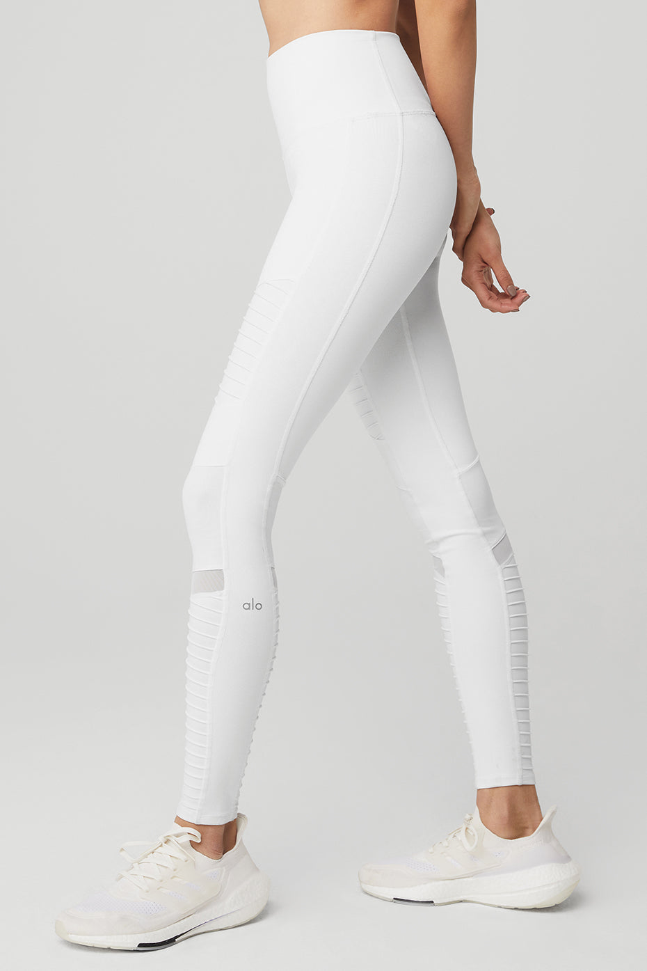 High-Waist Moto Legging