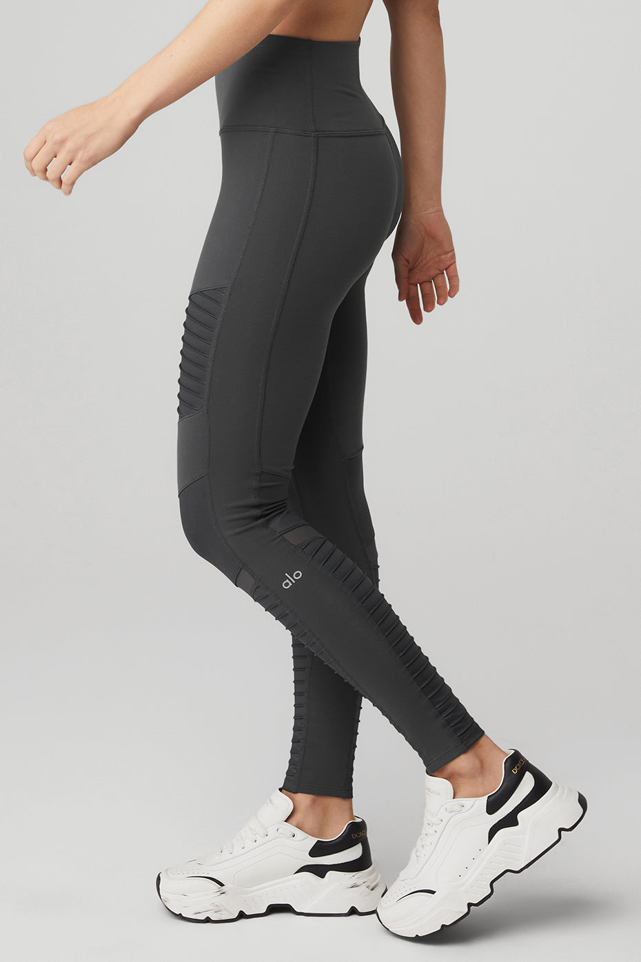 High-Waist Moto Legging