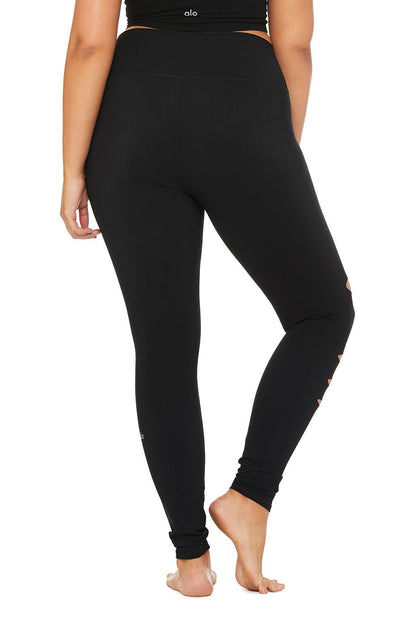 High-Waist Ripped Warrior Legging