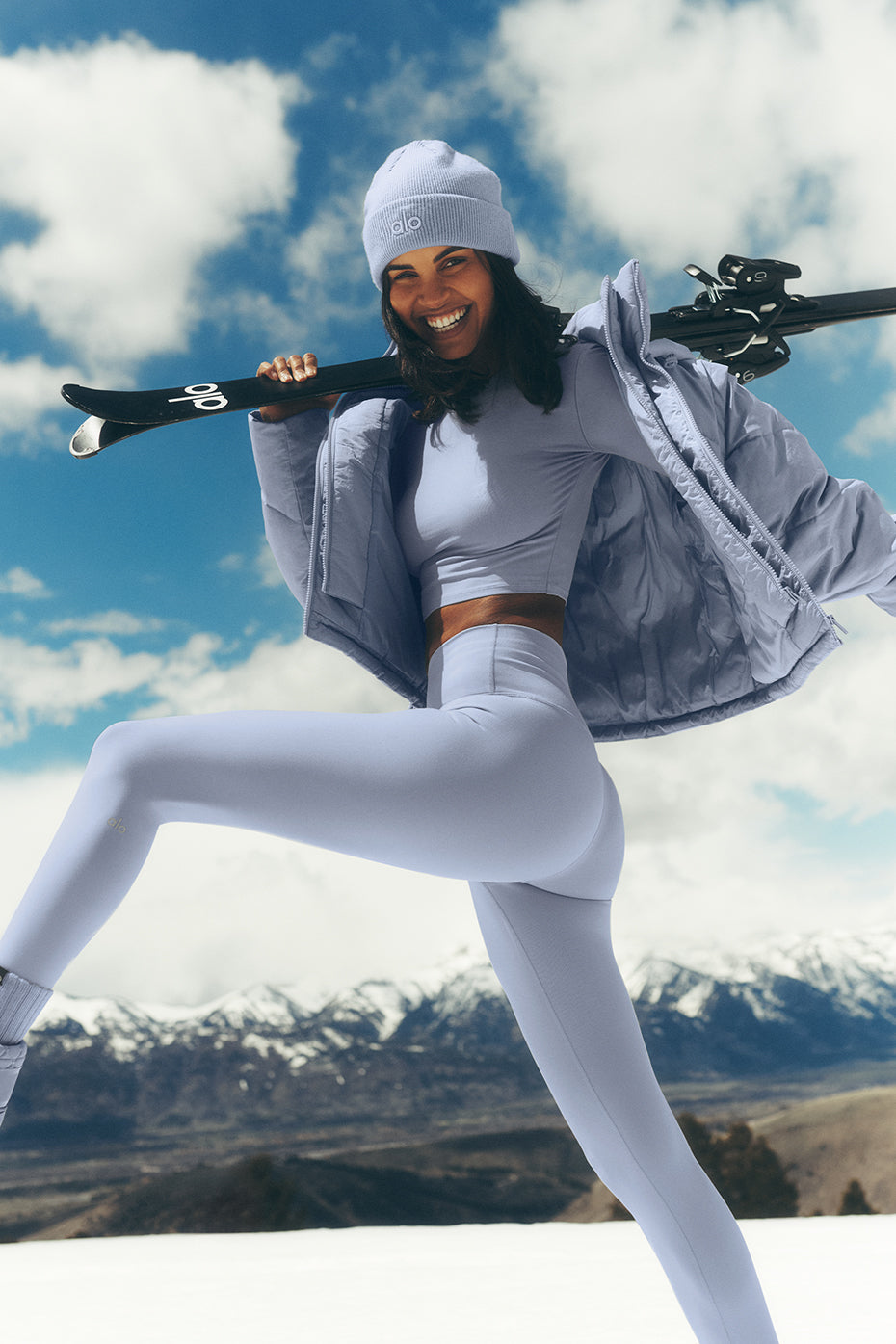 7/8 High-Waist Airbrush Legging