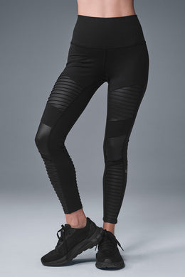 7/8 High-Waist Moto Legging
