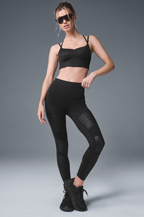 7/8 High-Waist Moto Legging