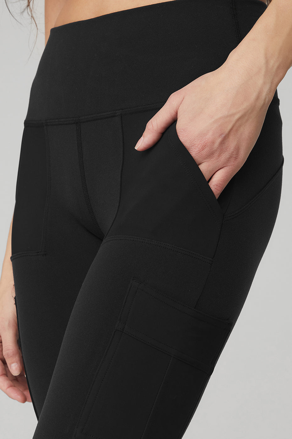 High-Waist Cargo Legging