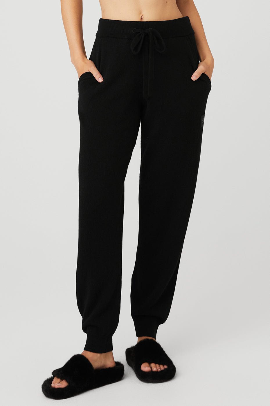 High-Waist Cashmere Jet Set Pant