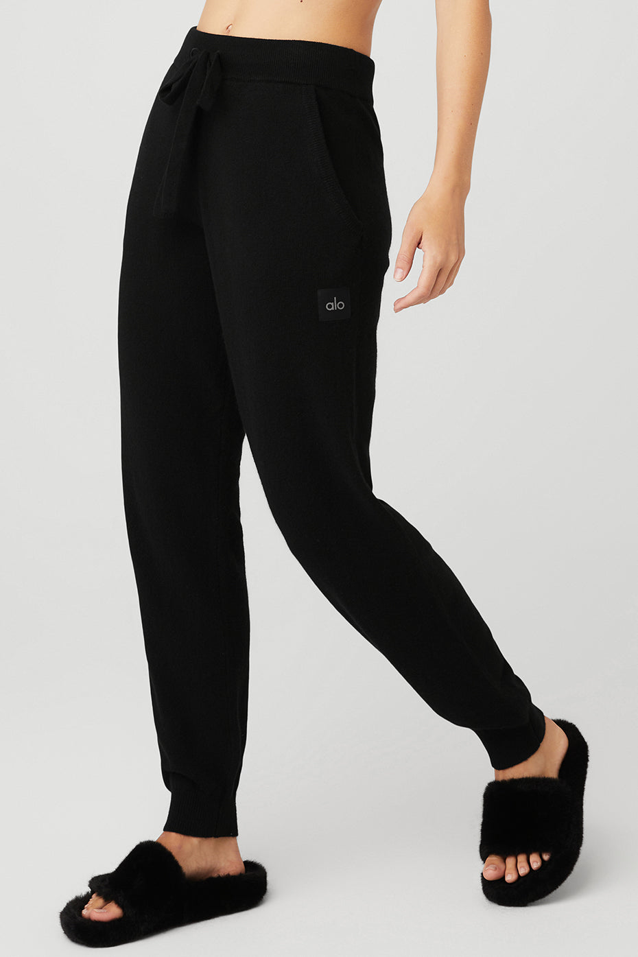 High-Waist Cashmere Jet Set Pant