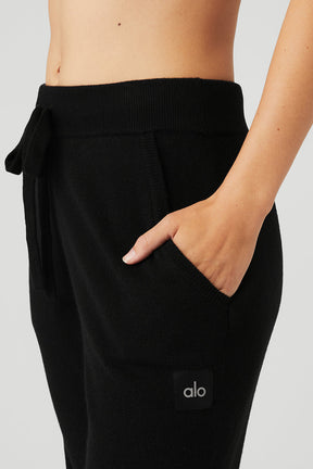 High-Waist Cashmere Jet Set Pant