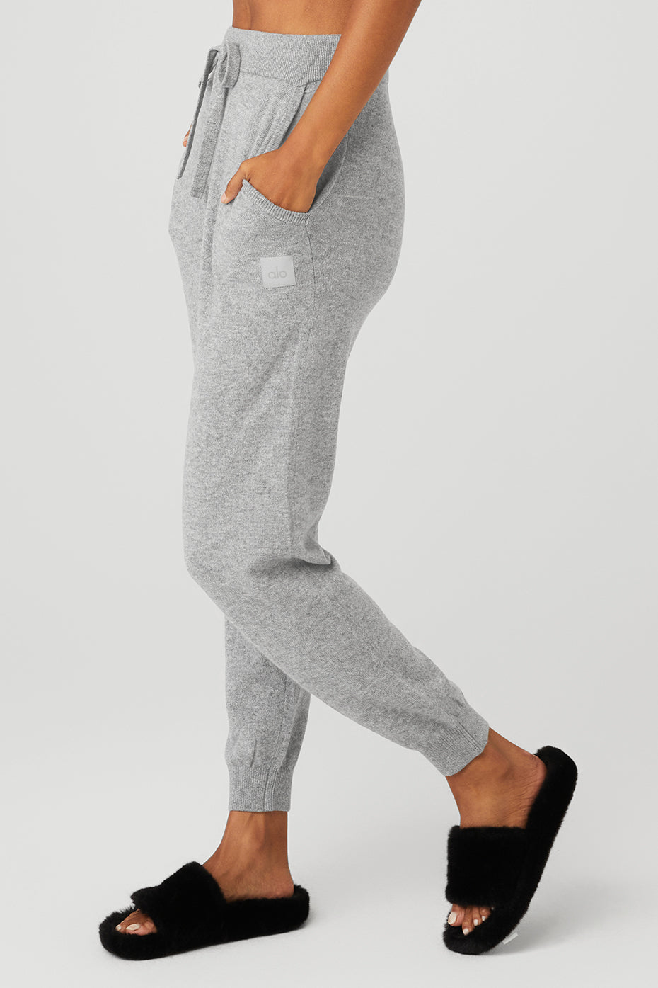 High-Waist Cashmere Jet Set Pant