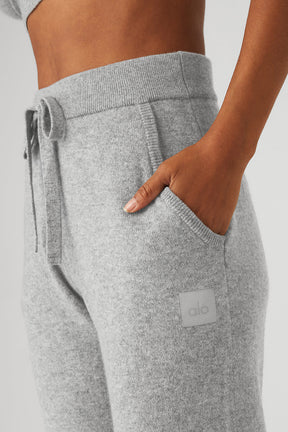 High-Waist Cashmere Jet Set Pant