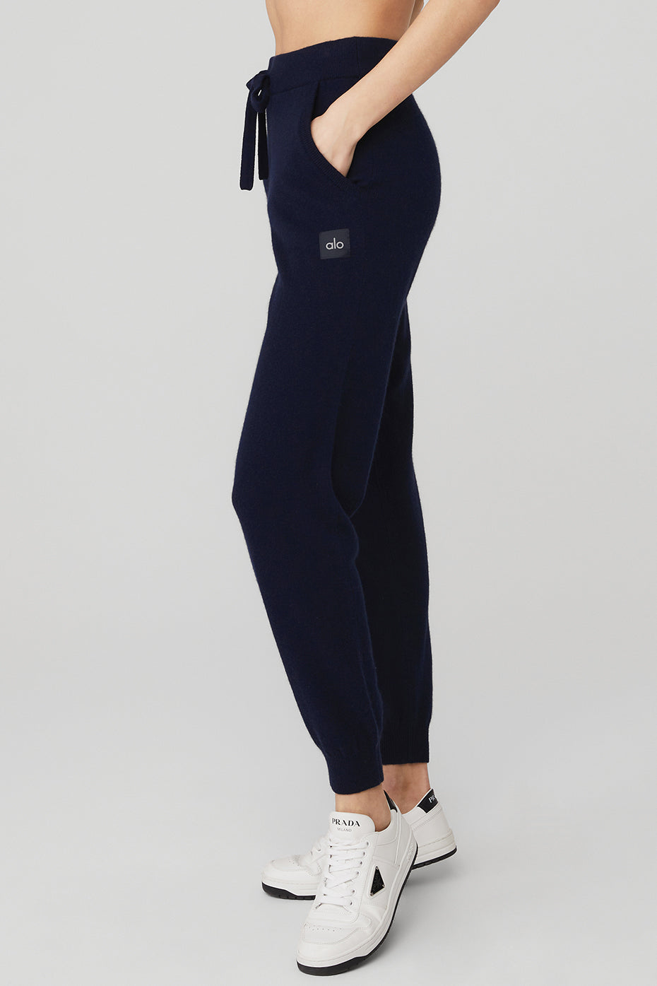 High-Waist Cashmere Jet Set Pant