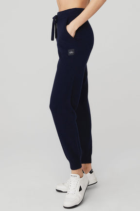 High-Waist Cashmere Jet Set Pant