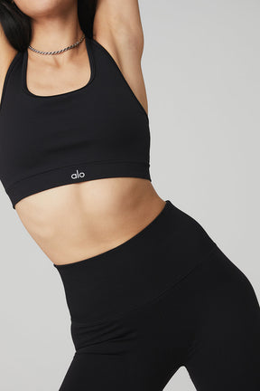 Seamless High-Waist Ribbed Legging