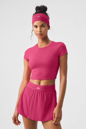 Alosoft Crop Finesse Short Sleeve